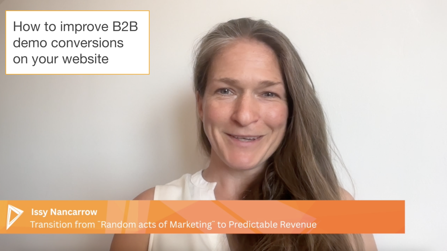 How to get demo leads from your B2B website with video screen shot